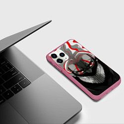 Чехол iPhone 11 Pro матовый Dandadan: Okarun, цвет: 3D-малиновый — фото 2