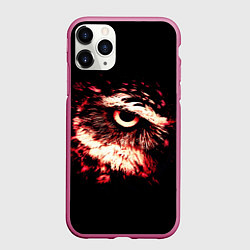 Чехол iPhone 11 Pro матовый Совух - светлый