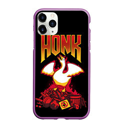 Чехол iPhone 11 Pro матовый Goose - honk