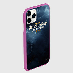Чехол iPhone 11 Pro матовый Kingdom Come Deliverance 2 blue sky, цвет: 3D-фиолетовый — фото 2