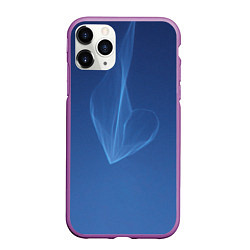 Чехол iPhone 11 Pro матовый Холодное сердце, цвет: 3D-фиолетовый