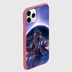 Чехол iPhone 11 Pro матовый Предзнаменования тирании Helldivers 2, цвет: 3D-малиновый — фото 2