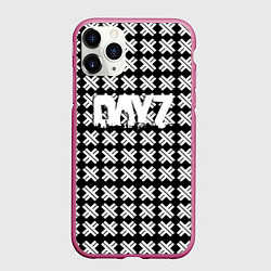 Чехол iPhone 11 Pro матовый Dayz крестики