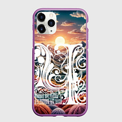 Чехол iPhone 11 Pro матовый Родина в сердце