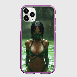 Чехол iPhone 11 Pro матовый Jade Mortal Kombat