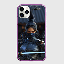 Чехол iPhone 11 Pro матовый Mortal Kombat - Kitana