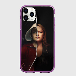 Чехол iPhone 11 Pro матовый Джун Осборн - Рассказ служанки, цвет: 3D-фиолетовый
