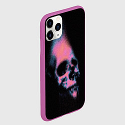 Чехол iPhone 11 Pro матовый Череп аэрозоль, цвет: 3D-фиолетовый — фото 2