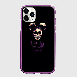 Чехол iPhone 11 Pro матовый Помощник Микки