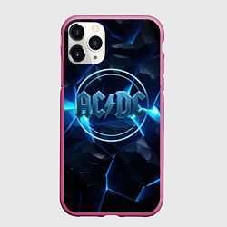 Чехол iPhone 11 Pro матовый ACDC ледяная текстура