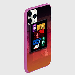 Чехол iPhone 11 Pro матовый Lazarus Art, цвет: 3D-фиолетовый — фото 2