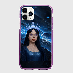 Чехол iPhone 11 Pro матовый Билли Айлиш в стиле снежной королевы