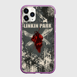 Чехол iPhone 11 Pro матовый Linkin Park - Hybrid Theory
