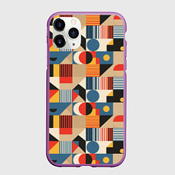Чехол iPhone 11 Pro матовый Ритмы Баухауса