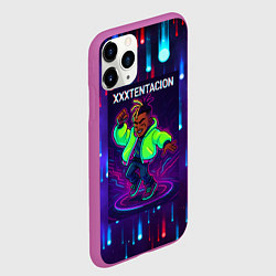 Чехол iPhone 11 Pro матовый XXXTentacion танцор, цвет: 3D-фиолетовый — фото 2