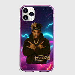 Чехол iPhone 11 Pro матовый XXXTentacion с цепью