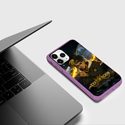 Чехол iPhone 11 Pro матовый XXXTentacion мультяшный стиль, цвет: 3D-фиолетовый — фото 2