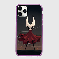 Чехол iPhone 11 Pro матовый Hollow Knight - Silksong, цвет: 3D-фиолетовый