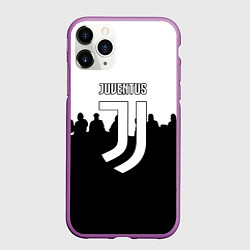Чехол iPhone 11 Pro матовый Ювентус команды