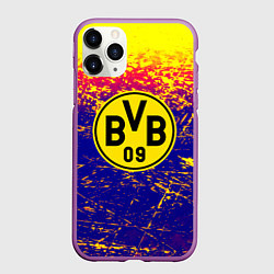 Чехол iPhone 11 Pro матовый Borussia краски