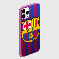 Чехол iPhone 11 Pro матовый Barcelona, цвет: 3D-фиолетовый — фото 2
