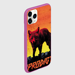 Чехол iPhone 11 Pro матовый The Prodigy: Red Fox, цвет: 3D-фиолетовый — фото 2