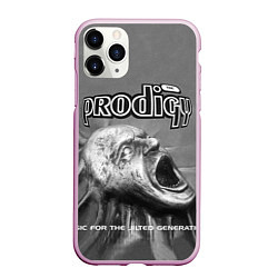 Чехол iPhone 11 Pro матовый The Prodigy: Madness, цвет: 3D-розовый