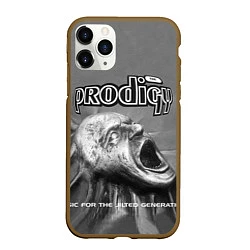 Чехол iPhone 11 Pro матовый The Prodigy: Madness, цвет: 3D-коричневый