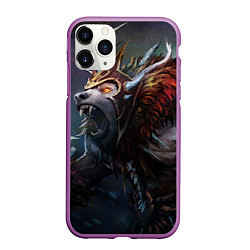 Чехол iPhone 11 Pro матовый Ursa Rage