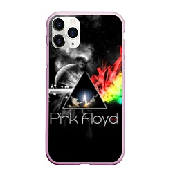 Чехол iPhone 11 Pro матовый Pink Floyd