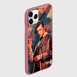 Чехол iPhone 11 Pro матовый Доктор кто, цвет: 3D-малиновый — фото 2
