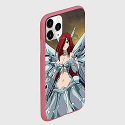 Чехол iPhone 11 Pro матовый Fairy tail, цвет: 3D-малиновый — фото 2