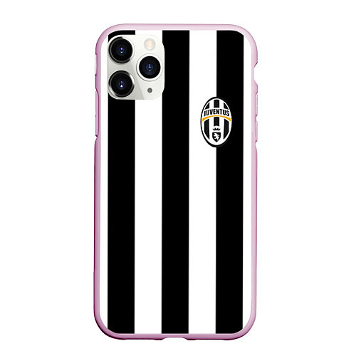 Чехол iPhone 11 Pro матовый Juventus: Vidal / 3D-Розовый – фото 1