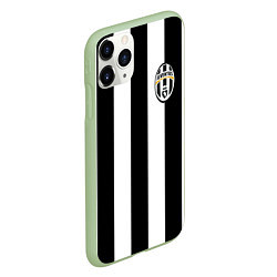 Чехол iPhone 11 Pro матовый Juventus: Pirlo, цвет: 3D-салатовый — фото 2