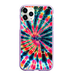 Чехол iPhone 11 Pro матовый Tie dye