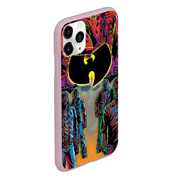 Чехол iPhone 11 Pro матовый Wu-Tang Clan: City, цвет: 3D-розовый — фото 2