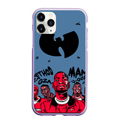 Чехол iPhone 11 Pro матовый Wu-Tang Clan: Method Man, цвет: 3D-светло-сиреневый