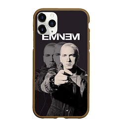 Чехол iPhone 11 Pro матовый Eminem: You