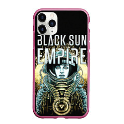 Чехол iPhone 11 Pro матовый Black Sun Empire