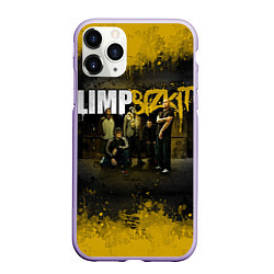 Чехол iPhone 11 Pro матовый Limp Bizkit: Gold Street, цвет: 3D-светло-сиреневый