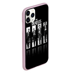 Чехол iPhone 11 Pro матовый The Beatles: Man's, цвет: 3D-розовый — фото 2