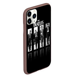 Чехол iPhone 11 Pro матовый The Beatles: Man's, цвет: 3D-коричневый — фото 2