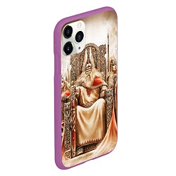 Чехол iPhone 11 Pro матовый Вальгалла, цвет: 3D-фиолетовый — фото 2