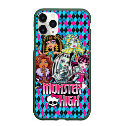 Чехол iPhone 11 Pro матовый Monster High