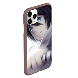 Чехол iPhone 11 Pro матовый Бездомный бог, цвет: 3D-коричневый — фото 2
