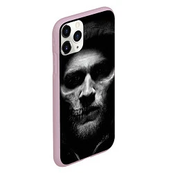 Чехол iPhone 11 Pro матовый Sons Of Anarchy, цвет: 3D-розовый — фото 2