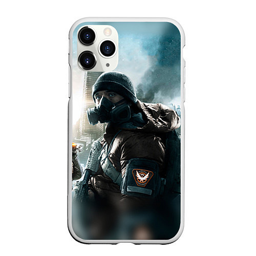 Чехол iPhone 11 Pro матовый Division 1 / 3D-Белый – фото 1