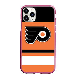 Чехол iPhone 11 Pro матовый Philadelphia Flyers