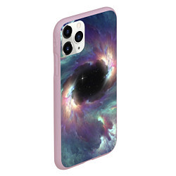 Чехол iPhone 11 Pro матовый Star light space, цвет: 3D-розовый — фото 2