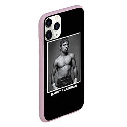 Чехол iPhone 11 Pro матовый Manny Pacquiao: Photo, цвет: 3D-розовый — фото 2